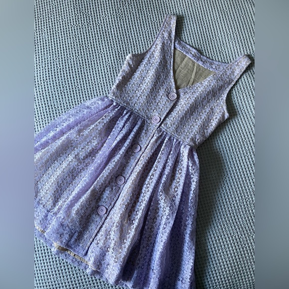 American Apparel Lilac Dress - Picture 3 of 5